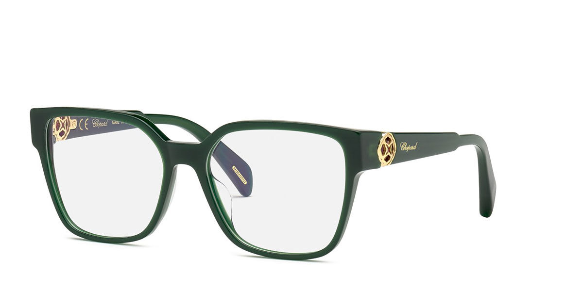Image of Chopard VCH324S 0D80 Óculos de Grau Verdes Masculino BRLPT