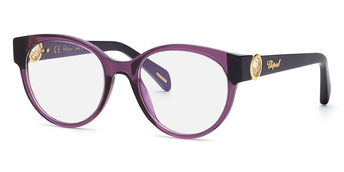 Image of Chopard VCH350S 096Z Óculos de Grau Purple Feminino BRLPT