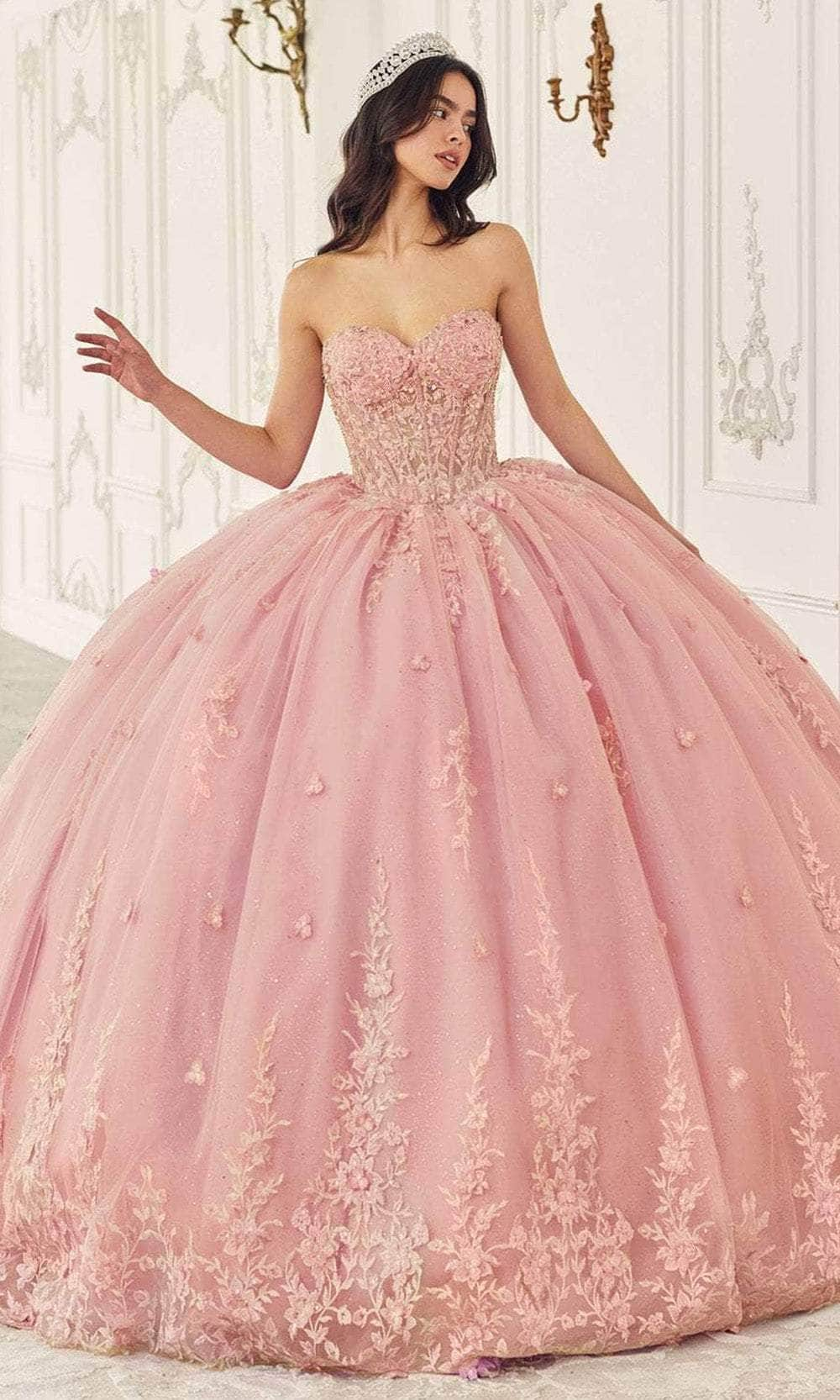 Image of Cinderella Divine 15723 - Ballgown with Embellished Cape