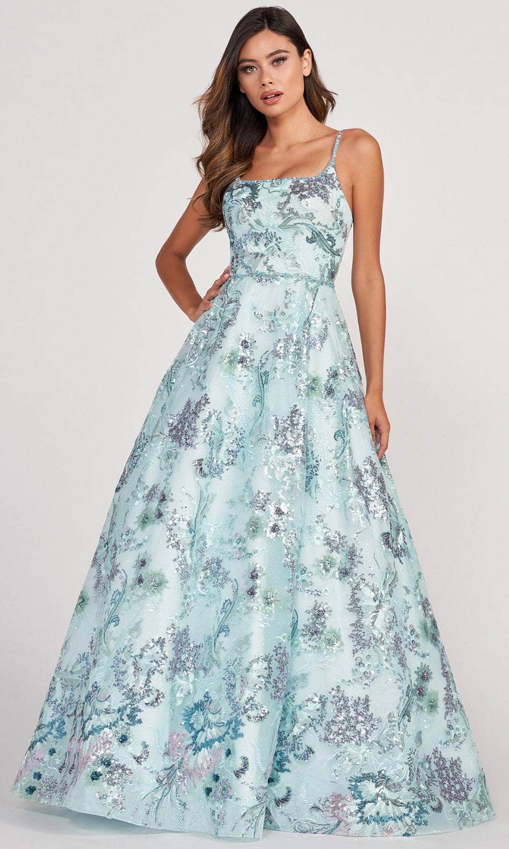Image of Colette By Daphne CL2011 - Sequin Tulle A-Line Prom Gown