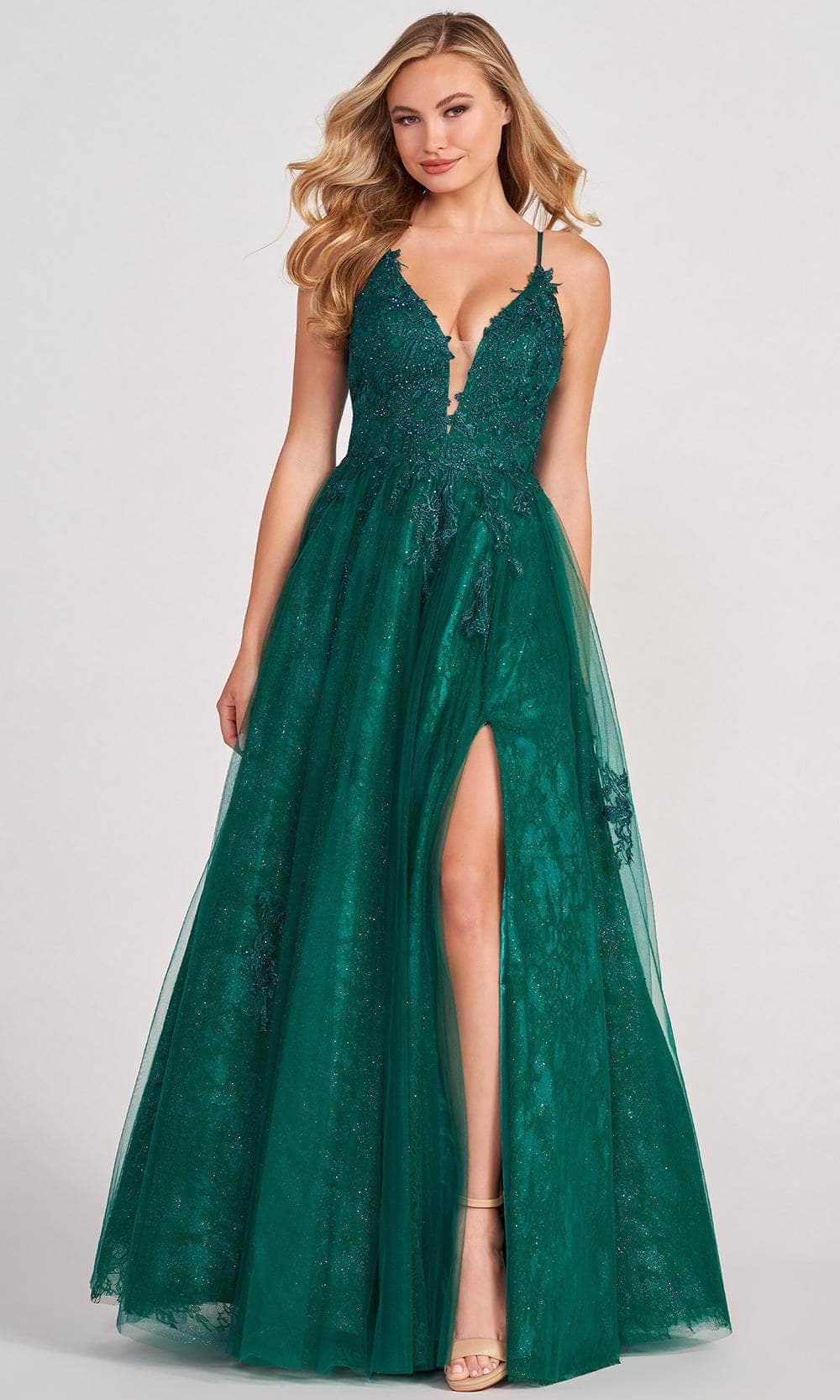 Image of Colette By Daphne CL2025 - Embellished A-line Prom Gown