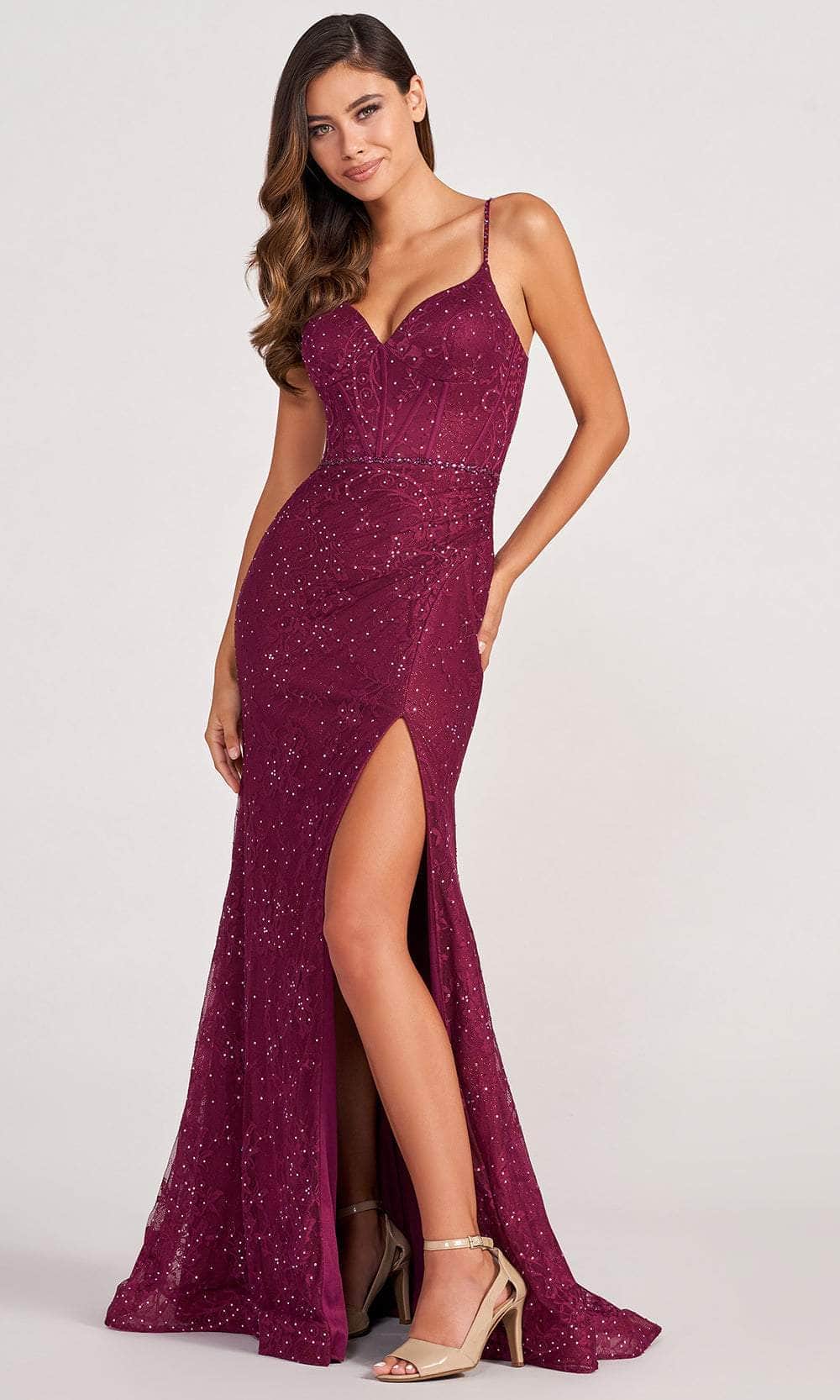 Image of Colette By Daphne CL2037 - Glittering Sleeveless Prom Gown