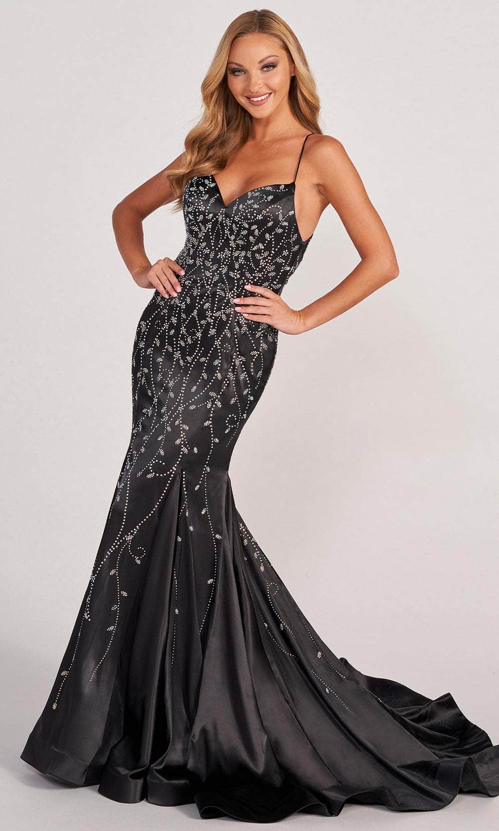 Image of Colette By Daphne CL2043 - Sleeveless Mermaid Evening Gown