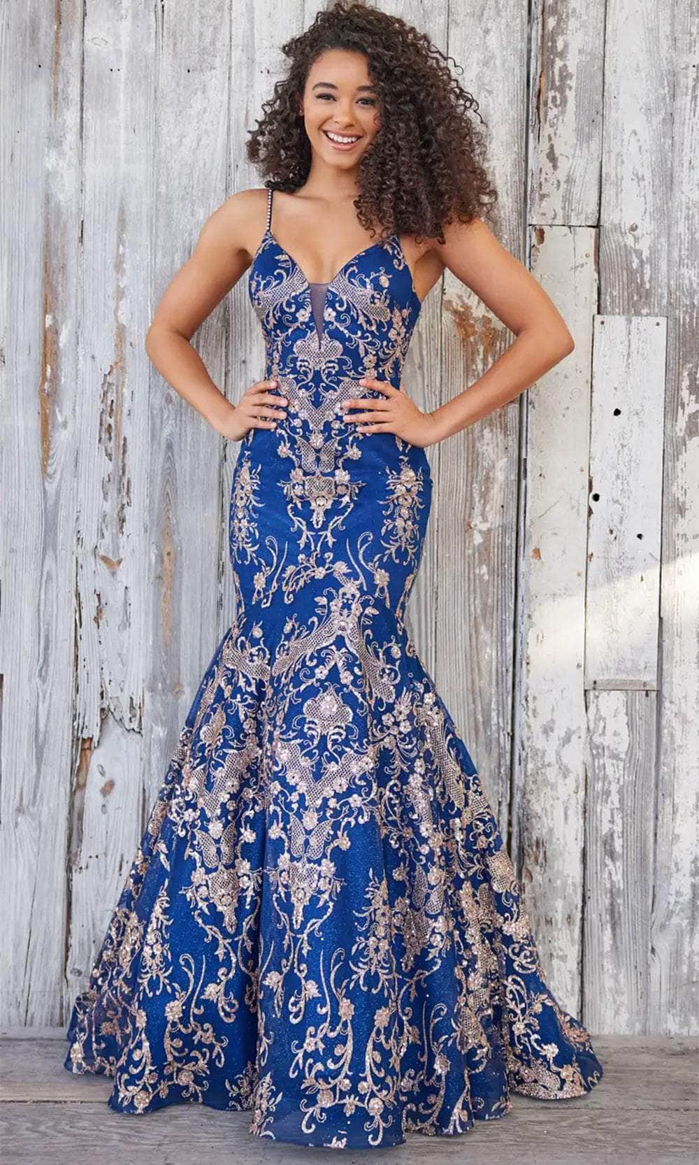 Image of Colette By Daphne CL5105 - Plunging Sweetheart Prom Dress