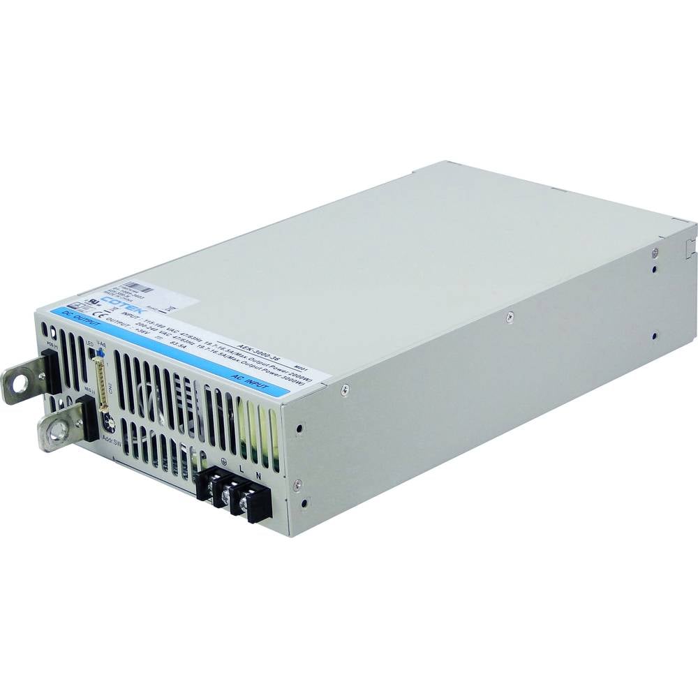 Image of Cotek AEK 3000-48 AC/DC PSU module 625 A 3000 W 48 V DC Regulated Adjustable voltage output 1 pc(s)