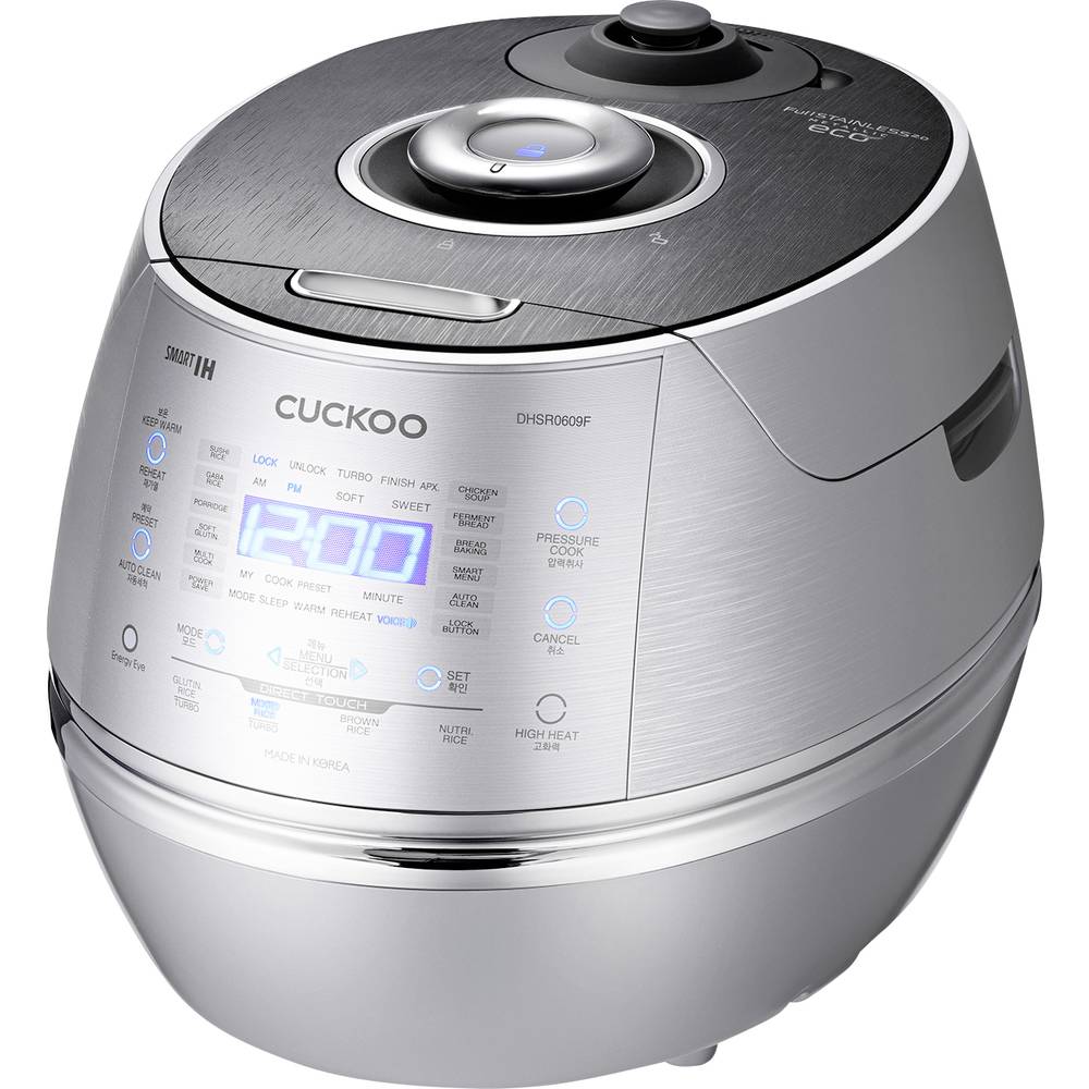 Image of Cuckoo CRP-DHSR0609F Rice cooker Silver with display