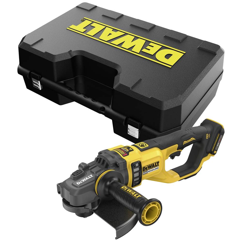 Image of DEWALT DCG460NK-XJ Cordless angle grinder incl case w/o battery w/o charger 54 V