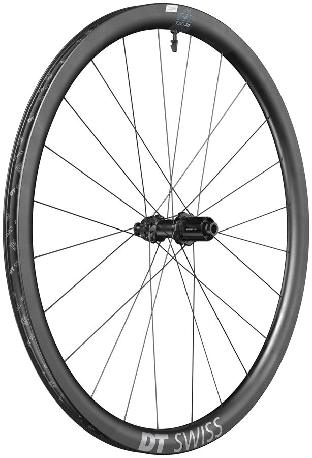 Image of DT Swiss CRC 1400 Spline 35 Rear Wheel - 700 12 x 142mm Center-Lock HGR11 Black