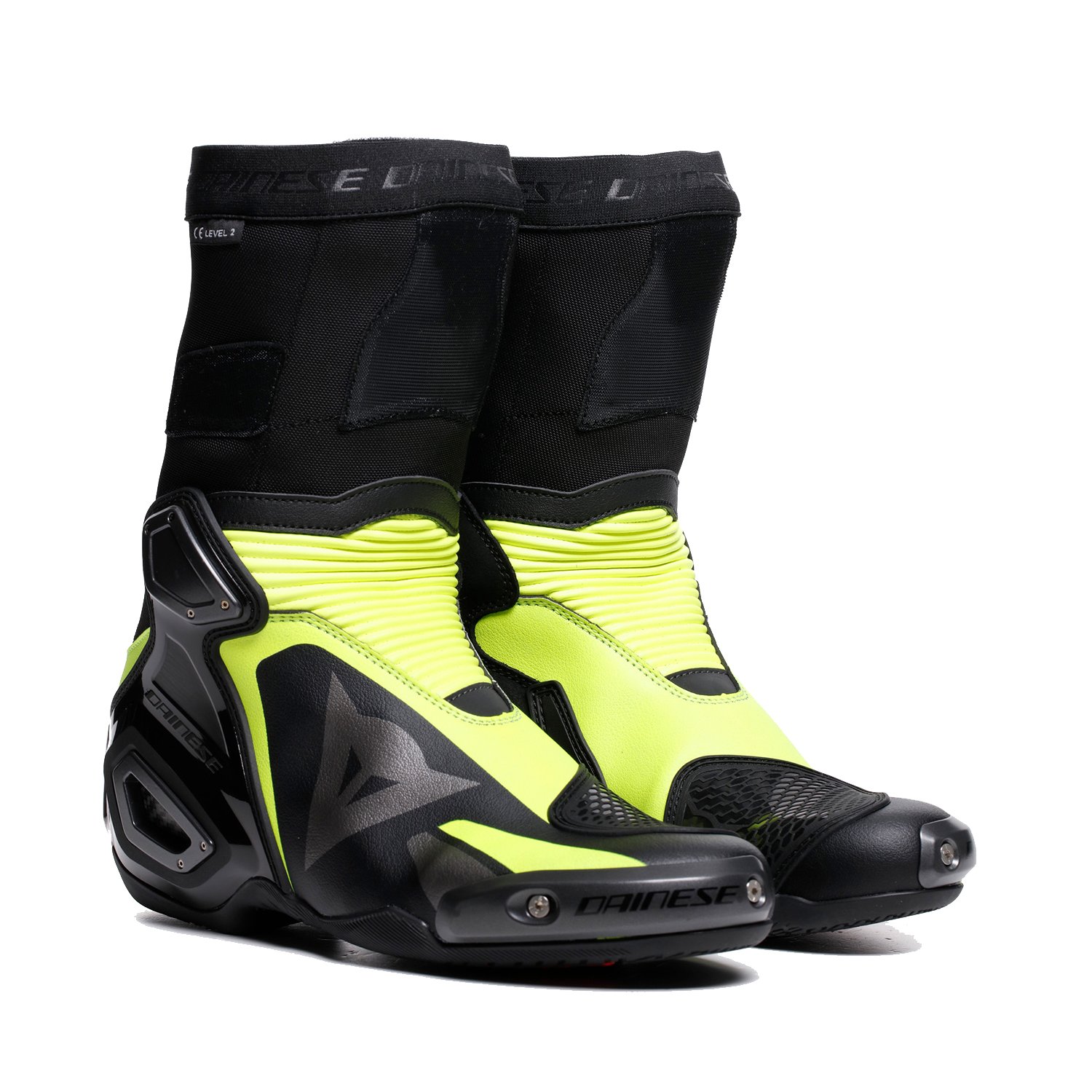 Image of Dainese Axial 2 Boots Black Yellow Fluo Größe 41