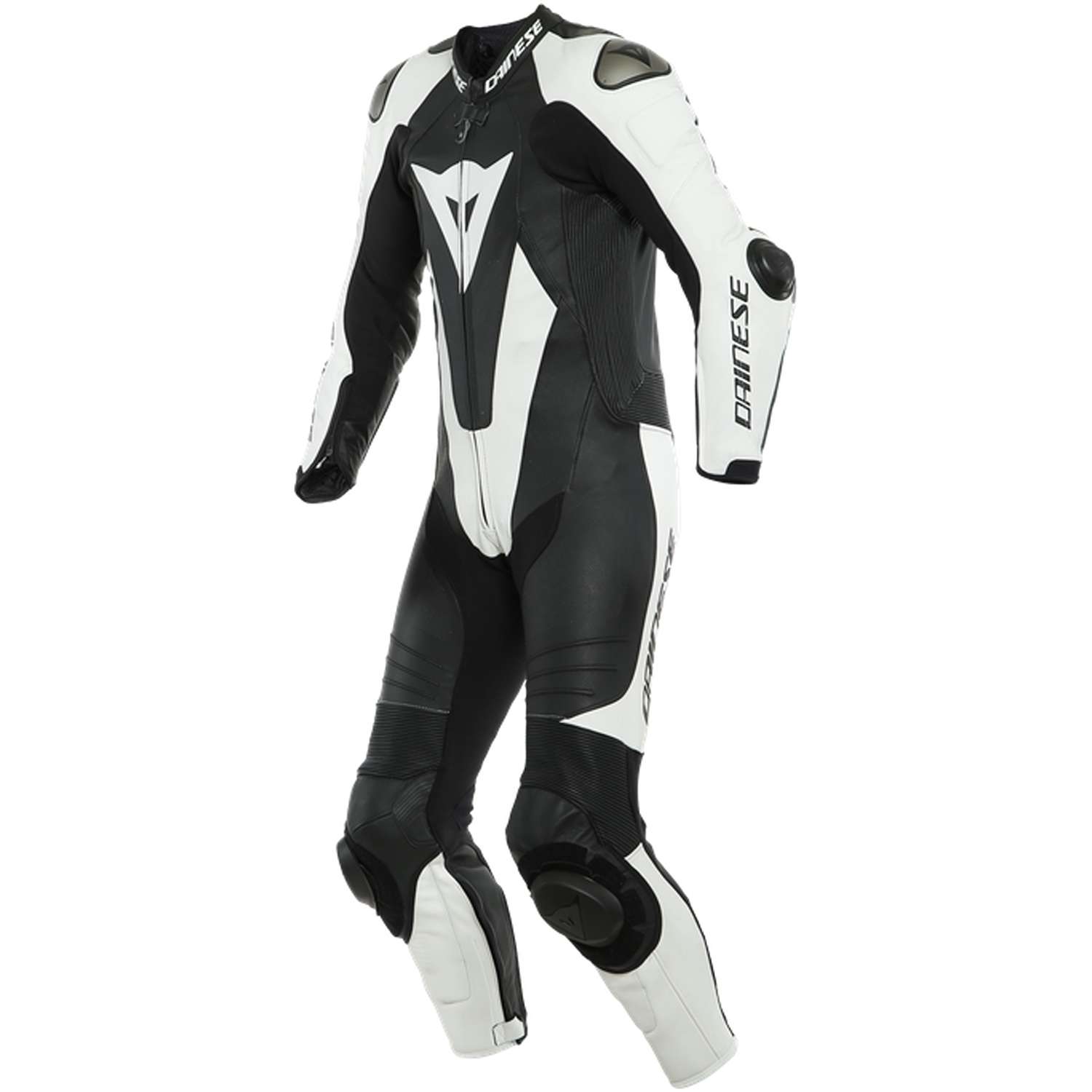 Image of Dainese Laguna Seca 5 1Pc Leather Suit Perf S/T Black White Size 24 ID 8051019258472