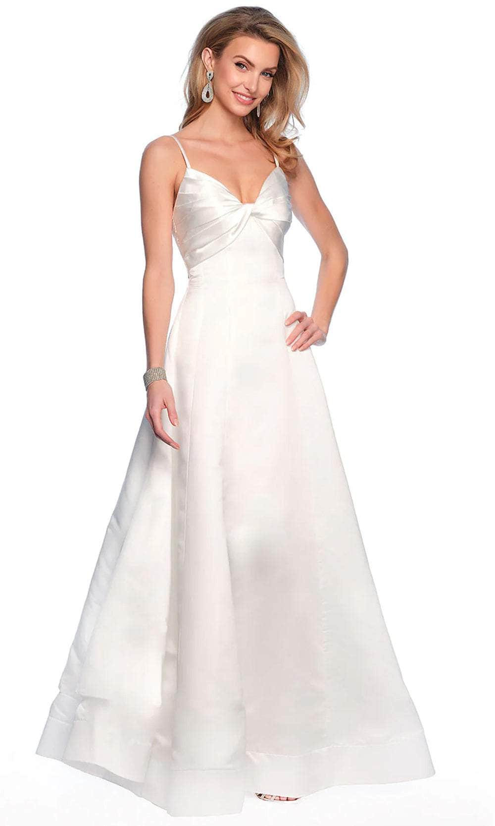 Image of Dave & Johnny Bridal 11816 - Twist Front Bridal Gown