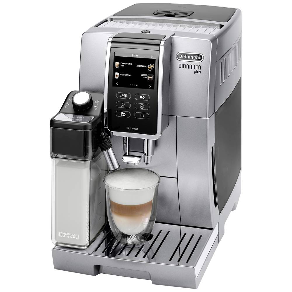 Image of DeLonghi MC INT1 DL ECAM37095S EX4 0132215447 Fully automated coffee machine Silver