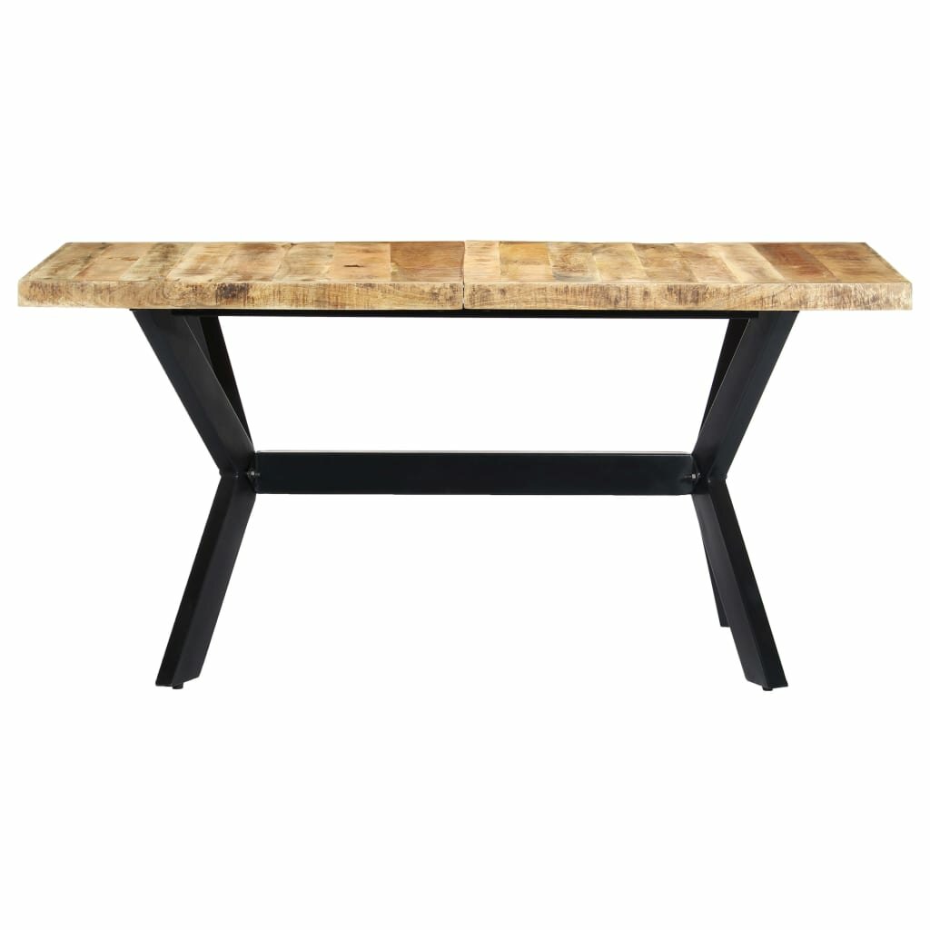 Image of Dining Table 63"x315"x295" Solid Rough Mango Wood