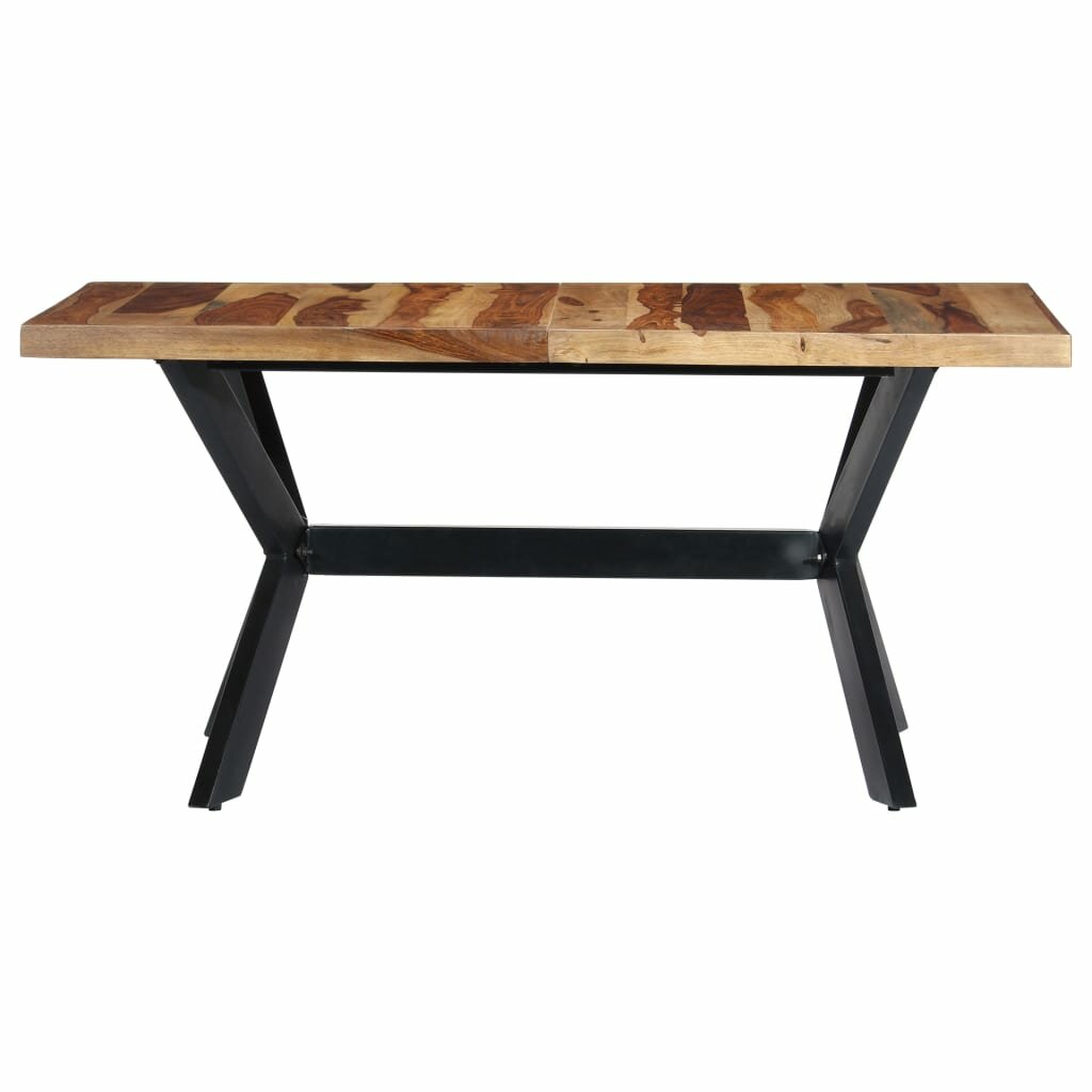 Image of Dining Table 63"x315"x295" Solid Sheesham Wood