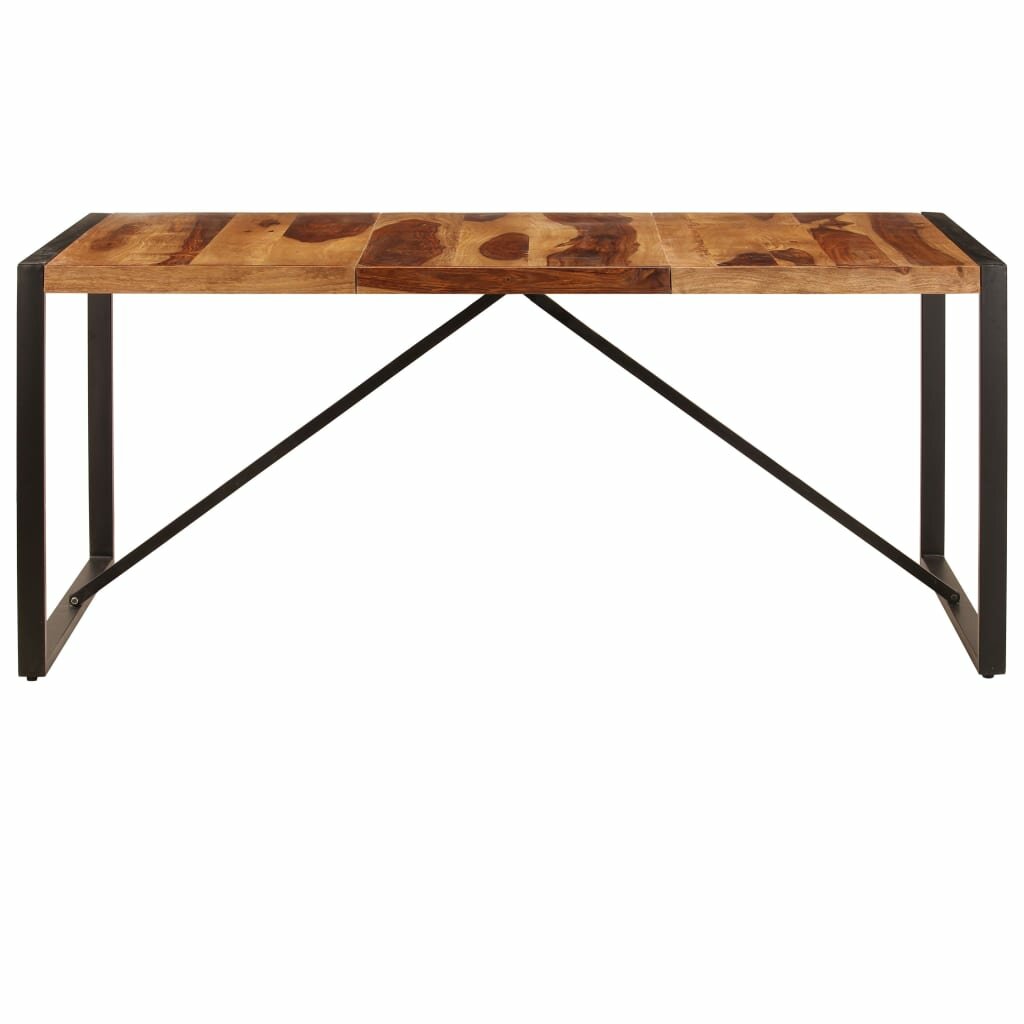 Image of Dining Table 709"x354"x295" Solid Sheesham Wood