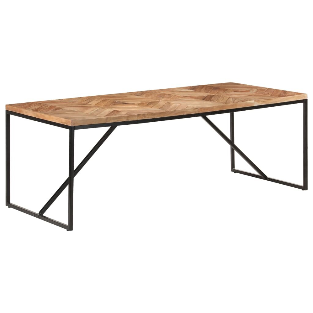 Image of Dining Table 787"x354"x299" Solid Acacia and Mango Wood
