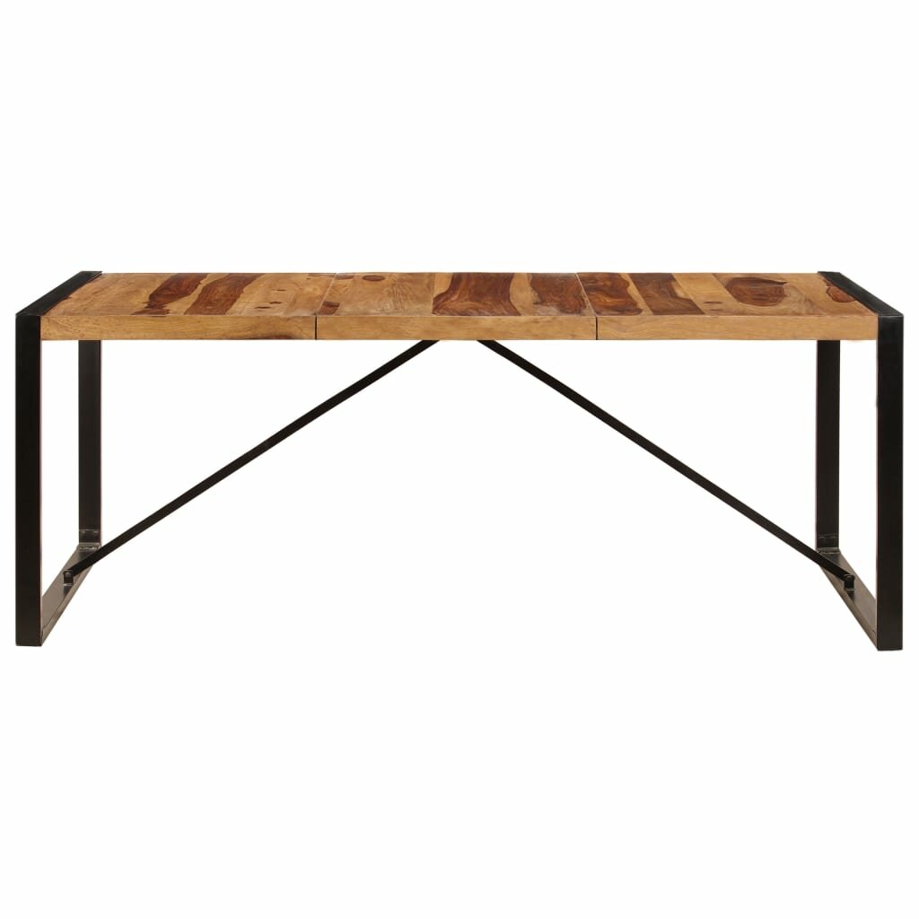 Image of Dining Table 787"x394"x295" Solid Sheesham Wood