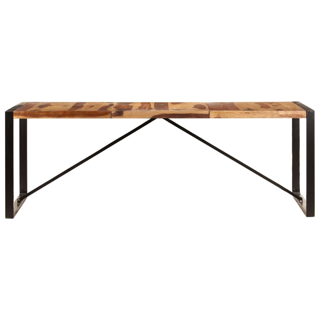 Image of Dining Table 866"x394"x295" Solid Sheesham Wood