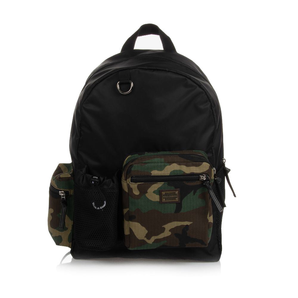 Image of Dolce & Gabbana Boys Backpack Black ONE Size