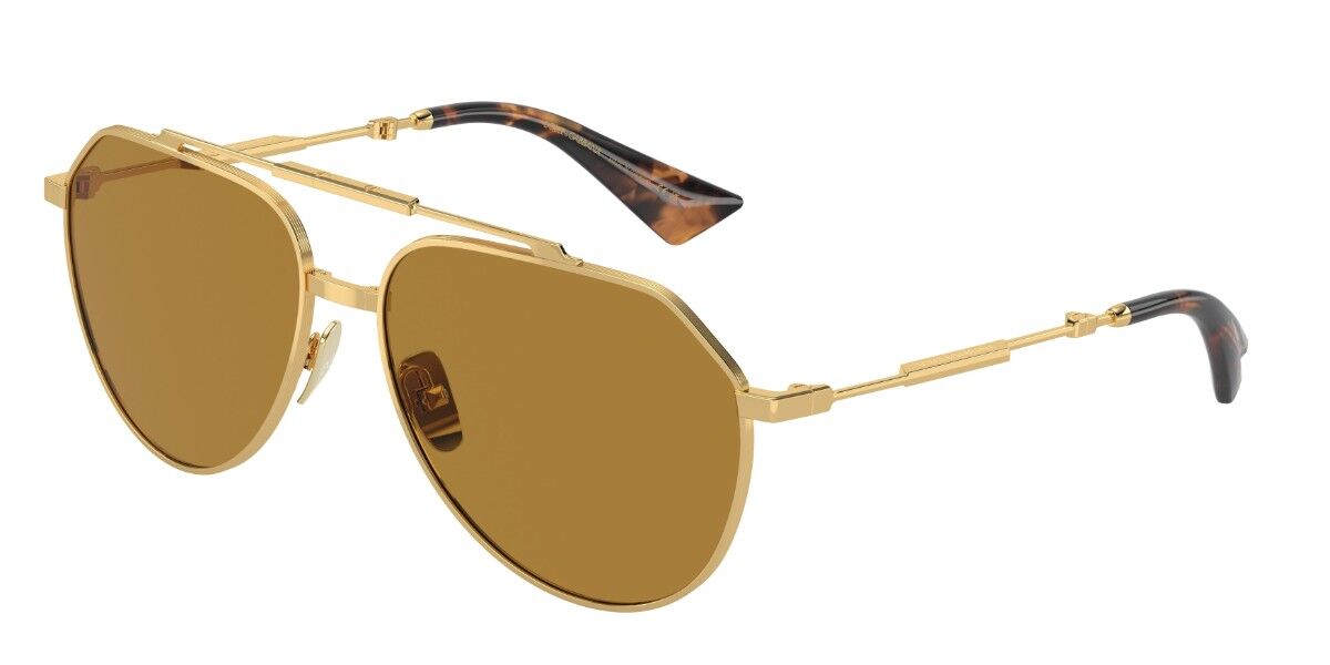 Image of Dolce & Gabbana DG2302 02/53 Óculos de Sol Masculino Dourados BRLPT