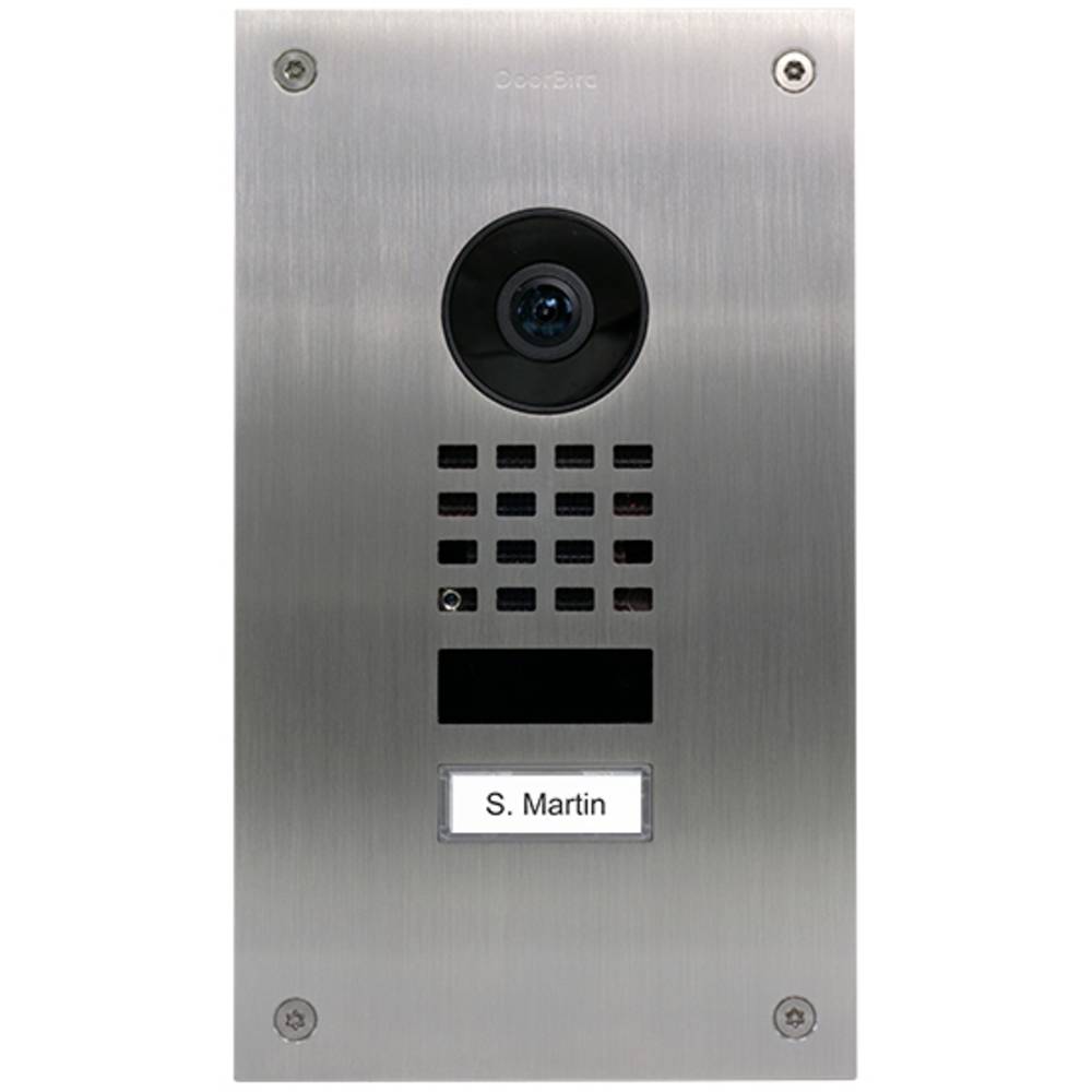 Image of DoorBird D1101UV Upgrade IP video door intercom LAN Outdoor panel V2A stainless steel (brushed)