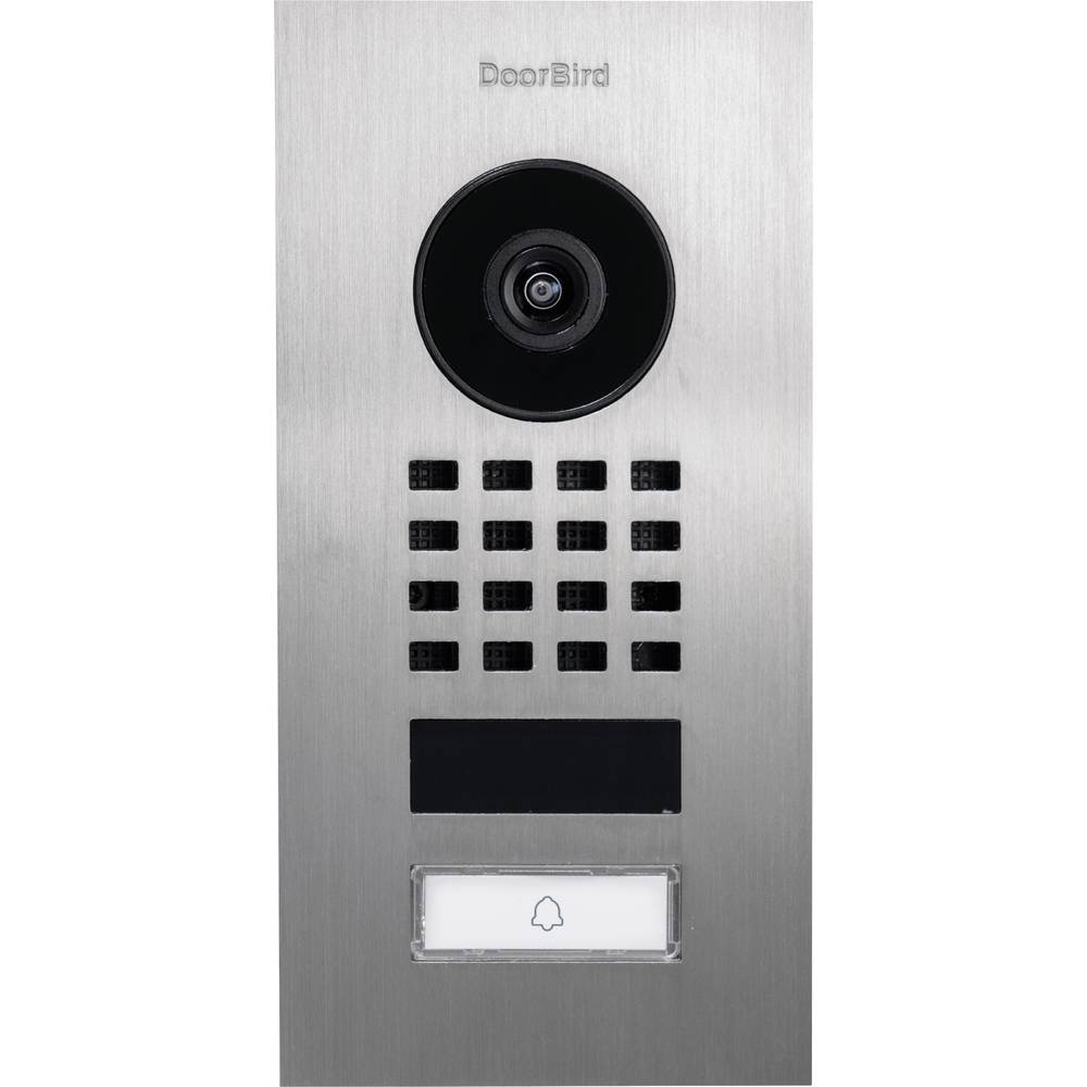 Image of DoorBird D1101V Unterputz IP video door intercom Wi-Fi LAN Outdoor panel V2A stainless steel (brushed)