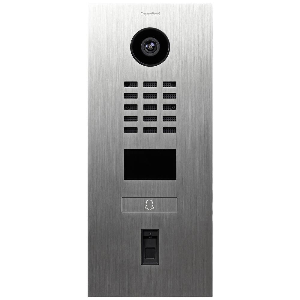 Image of DoorBird D2101FV Fingerprint 50 IP video door intercom LAN Outdoor panel V2A stainless steel (brushed)