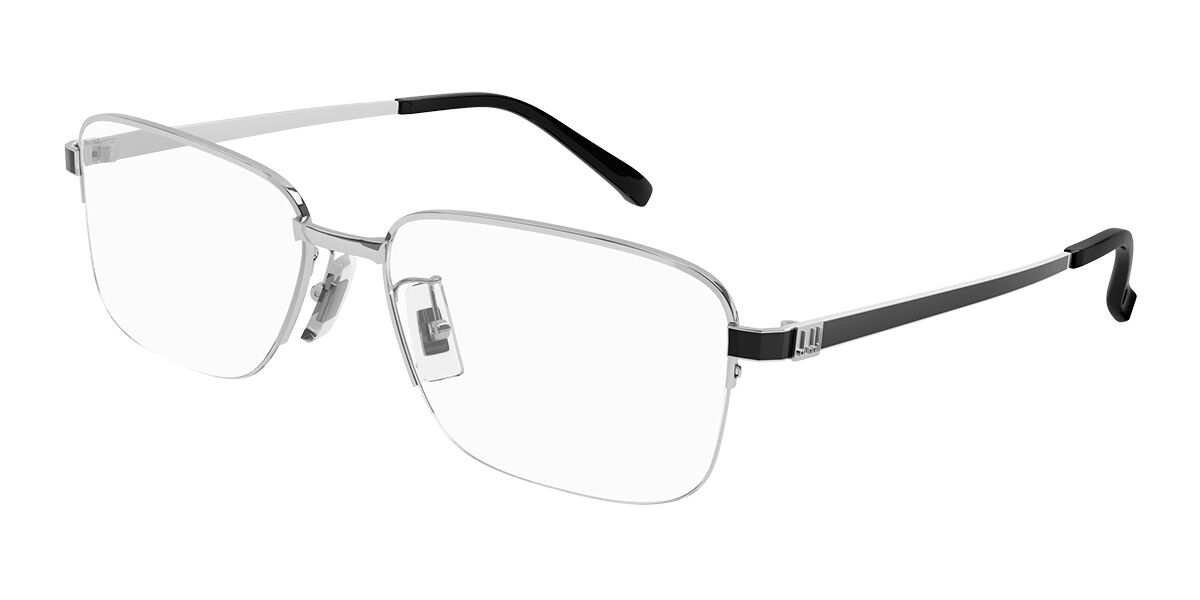 Image of Dunhill DU0040OA Formato Asiático 002 Óculos de Grau Prata Masculino BRLPT