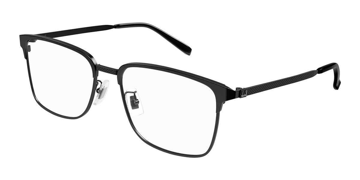 Image of Dunhill DU0042OA Formato Asiático 001 Óculos de Grau Pretos Masculino BRLPT