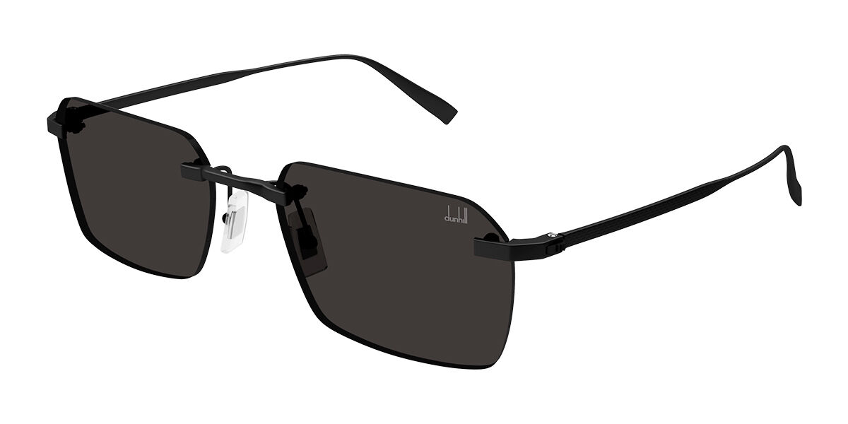 Image of Dunhill DU0061S Asian Fit 001 56 Lunettes De Soleil Homme Noires FR