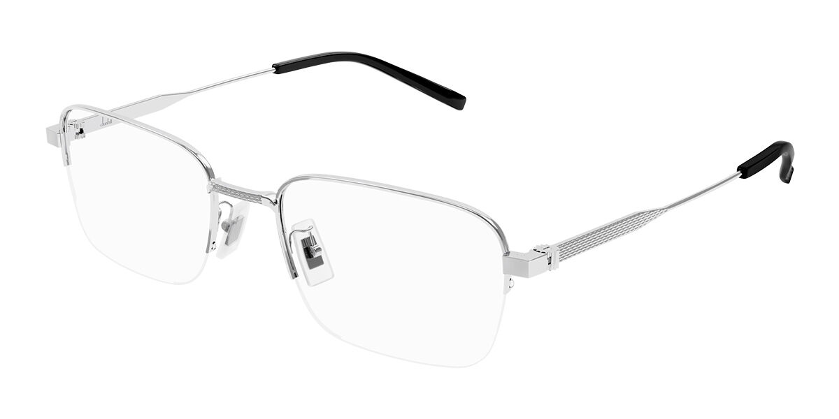 Image of Dunhill DU0063OA Formato Asiático 004 Óculos de Grau Prata Masculino BRLPT