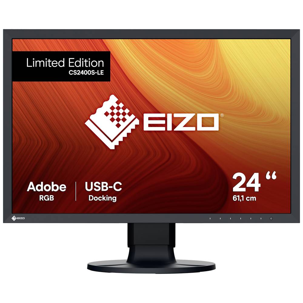 Image of EIZO CS2400S-LE LED EEC E (A - G) 612 cm (241 inch) 1920 x 1200 p 16:10 19 ms USB type B USB-CÂ® USB 32 1st Gen (USB