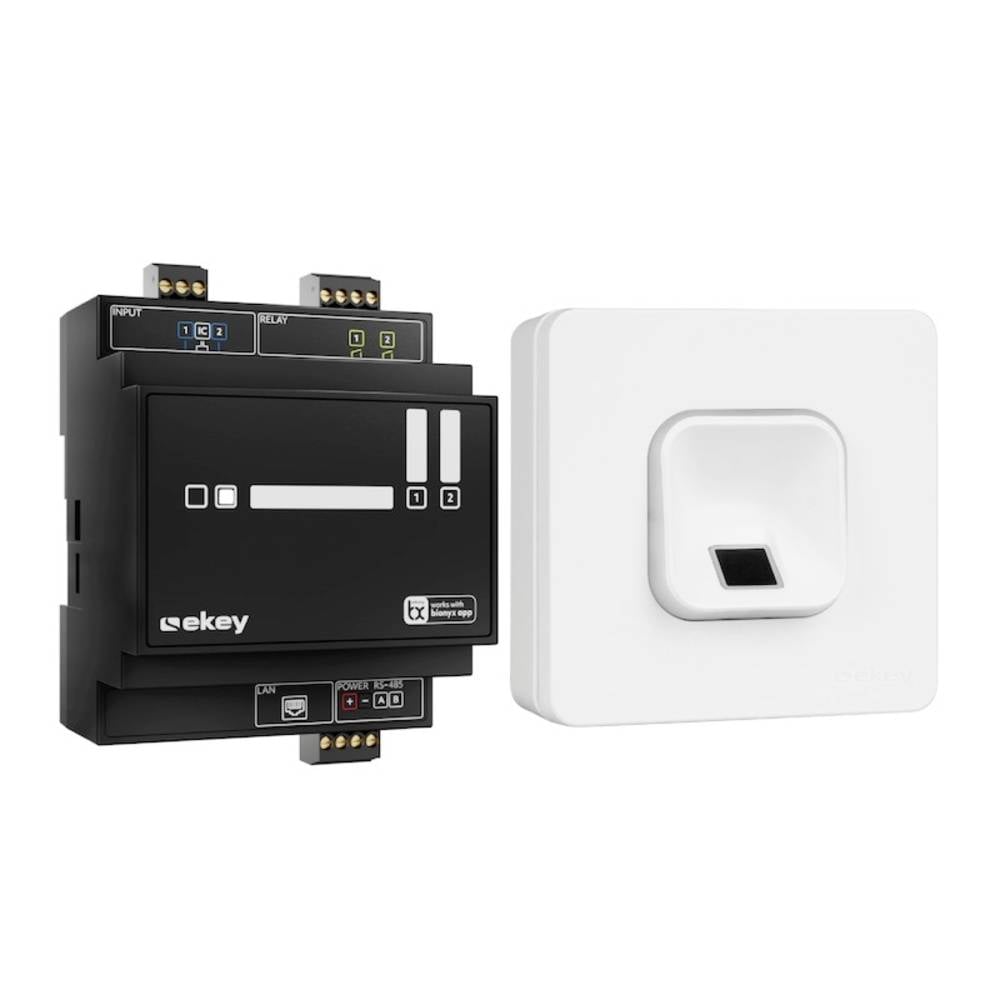 Image of EKEY 203705 Fingerprint access system Surface-mount Wall DIN rail IP54