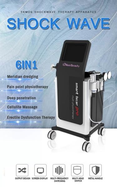 Image of EN 775485506 6in1 pain relief smart tecar shock wave multi-functional beauty equipment ed treatment erectile dysfunction shockwave therapy machine