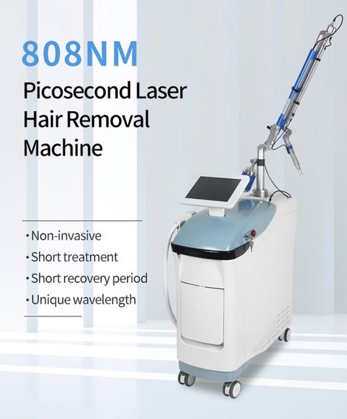 Image of EN 775629519 new arrival 2 in 1 808nm wavelength diode laser picolaser skin treatment tattoo removal machine 808 hair removal beauty equipment