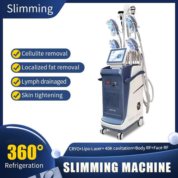Image of EN 809879453 beauty items fat ing cooling machine cellulite reduction ultra cavitation rf lipo laser cryo body slimming machine