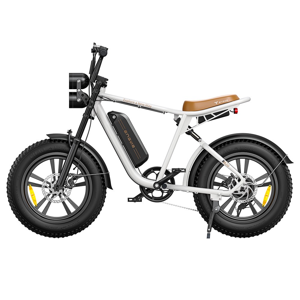 Image of ENGWE M20 Electric Bike 20 Inch 48V 13AH 750W Motor45Km/h Speed White