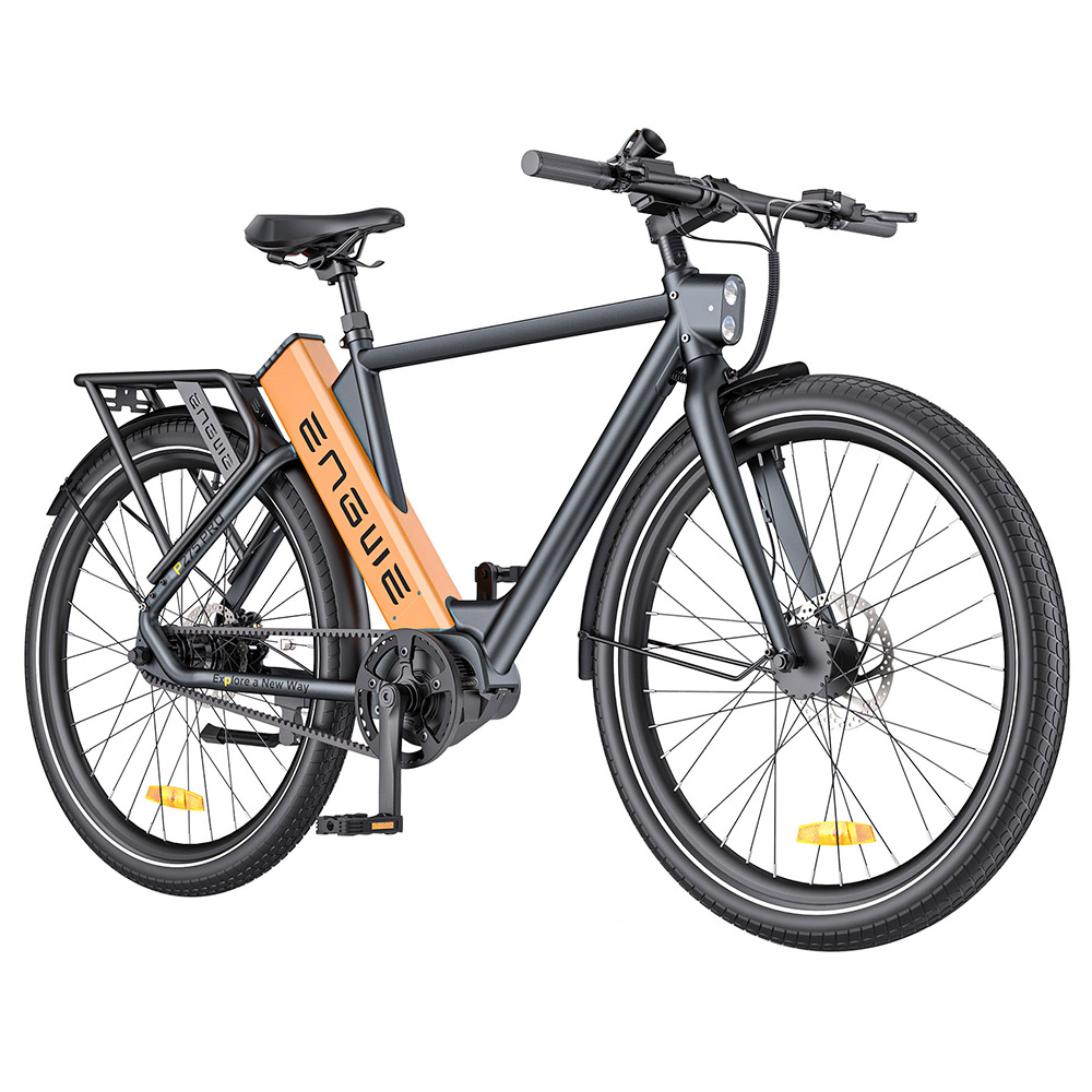 Image of ENGWE P275 Pro Electric Bike - Black Orange