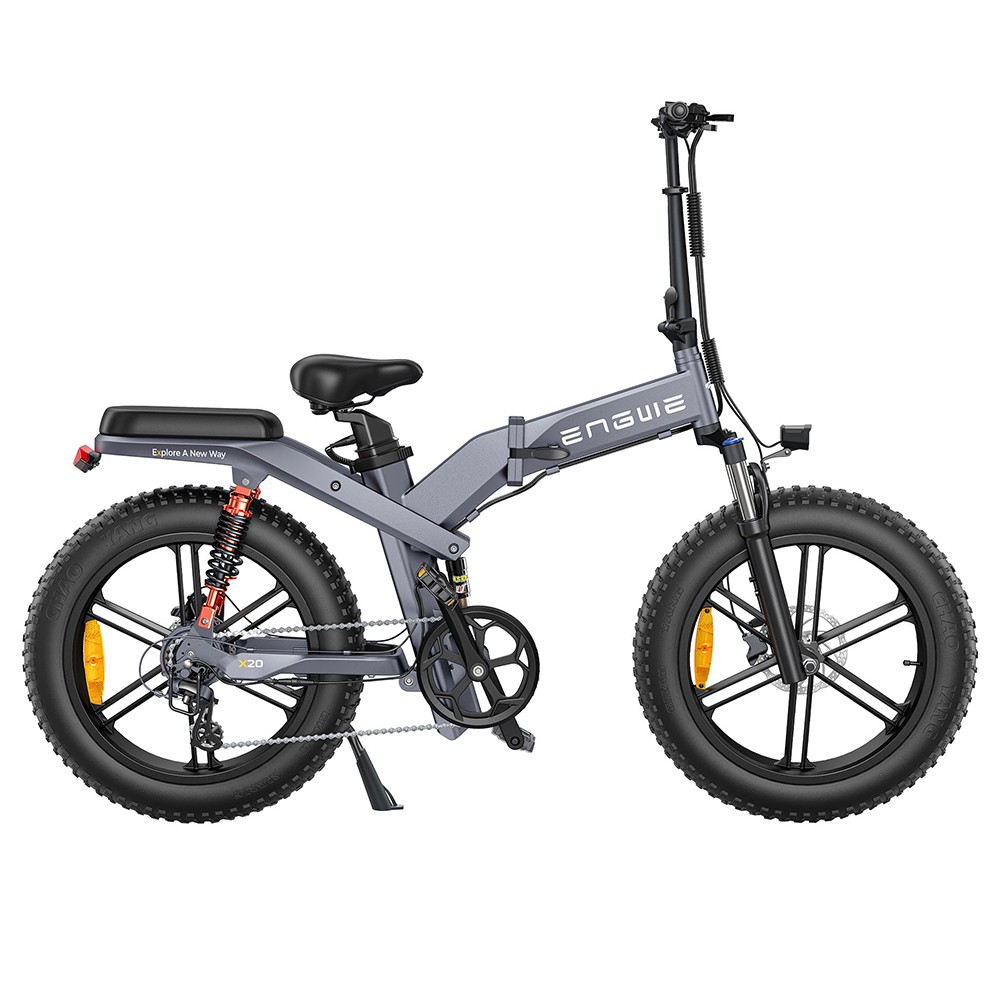 Image of ENGWE X20 SE Foldable Electric Bike - Grey