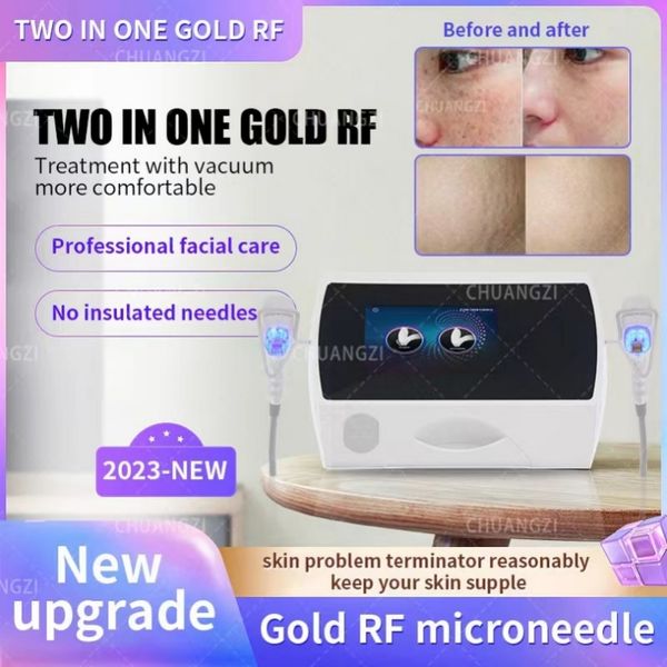 Image of ENH 830013942 2 in1 microneedle rf thermal beauty machine facial equipment face liftting stretch mark acne wrinkle removal needl salon