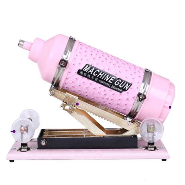 Image of ENH 833599627 toy gun machine fun women&#039s masturbation full automatic pulling and inserting orgasm tool products vibrator penis