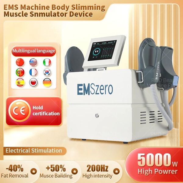 Image of ENH 840216418 2023 hi-emt electromagnetic emsslim rf fat removal slimming equipment emszero neo rf muscle stimulation body machine