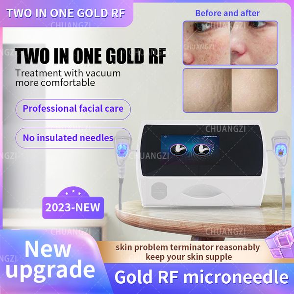 Image of ENH 840966409 2in1 fractional rf microneedling machine cryo cold hammer stretch marks scar remover fractional micro needle machine
