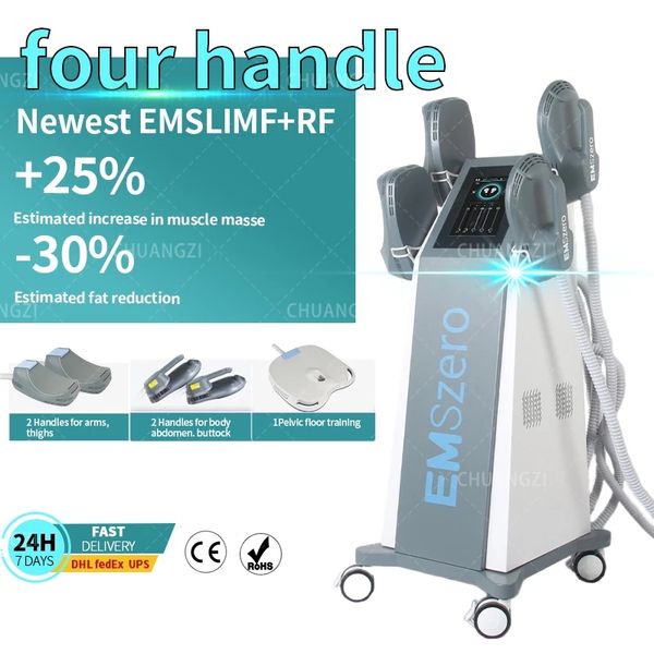 Image of ENH 842088261 rf equipment slimming muscle stimulator dls-emslim nova muscle hi-emt machine and pelvic stimulation pad optional 2/4/5 handle