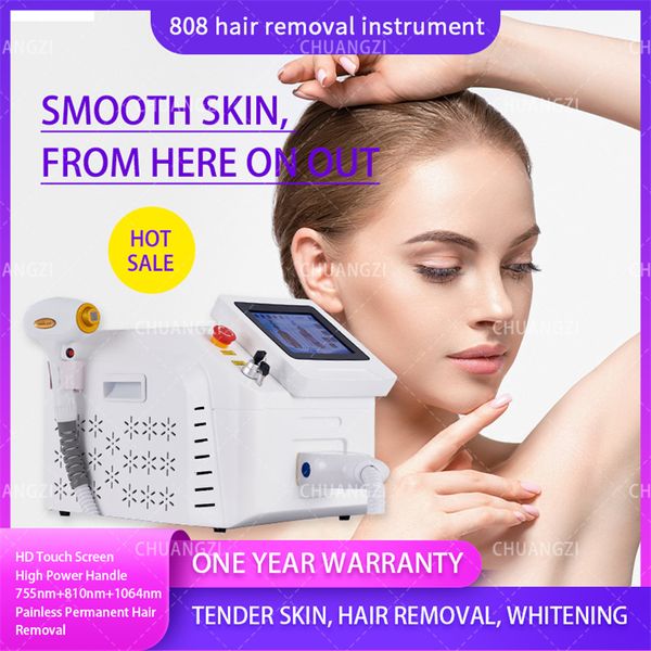 Image of ENH 843394652 laser machine portable 808nm diode laser 755 1064nm painless hair removal machine 20 million s skin rejuvenation beauty equipment