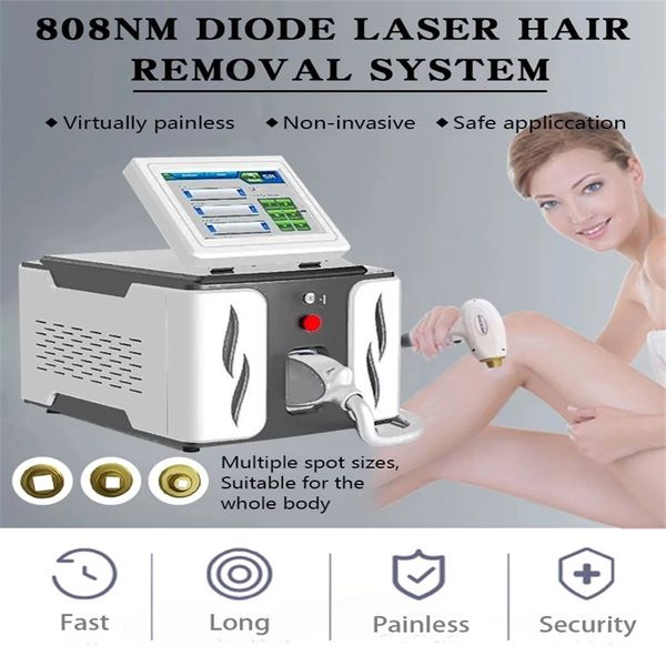 Image of ENH 843417095 laser machine 808nm 1064nm 755nm diode laser machine professional 808 permanent hair removal skin rejuvenation remove legs bikini face