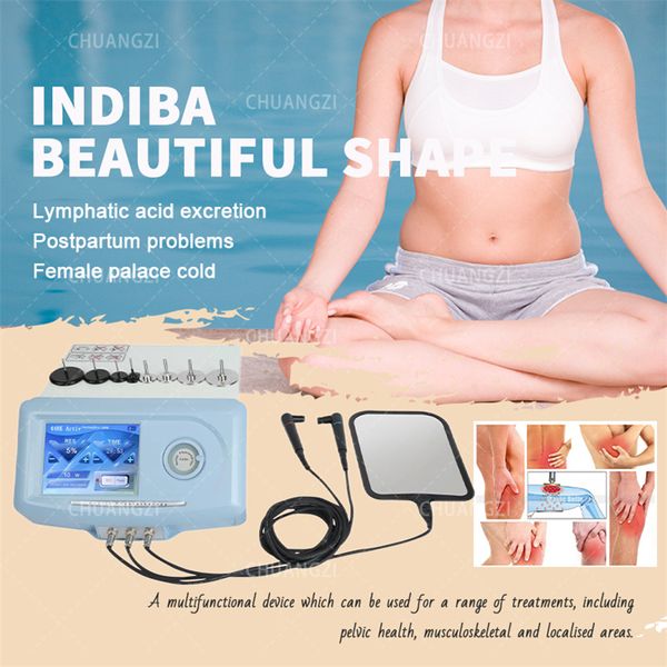 Image of ENH 843614307 023 indiba rf equipment tecartherapy penetrates under 448khz tecar machine the skin deep health care spa body slimming machine