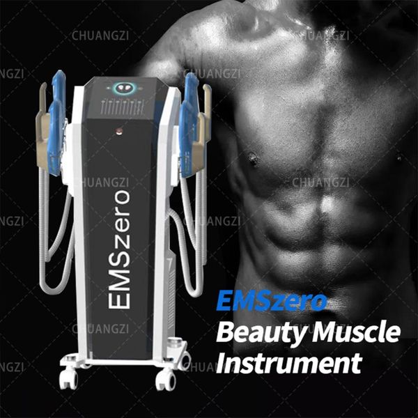 Image of ENH 845452160 powerful 4/5 handles ems neo electromagnetic body slimming ems muscle stimulate fat removal body slimming build muscle machine