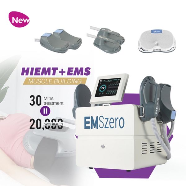 Image of ENH 845466604 hi-emt electromagnetic emsslim rf fat removal slimming equipment emszero rf muscle stimulation body machine