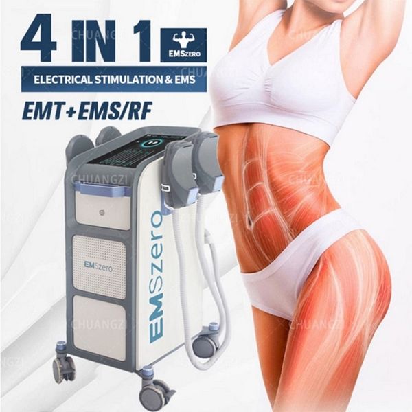 Image of ENH 845470057 other body sculpting 13 tesla 4 handle electromagnetic muscle stimulation rf neo ems body sculpting slimming fat burning machine